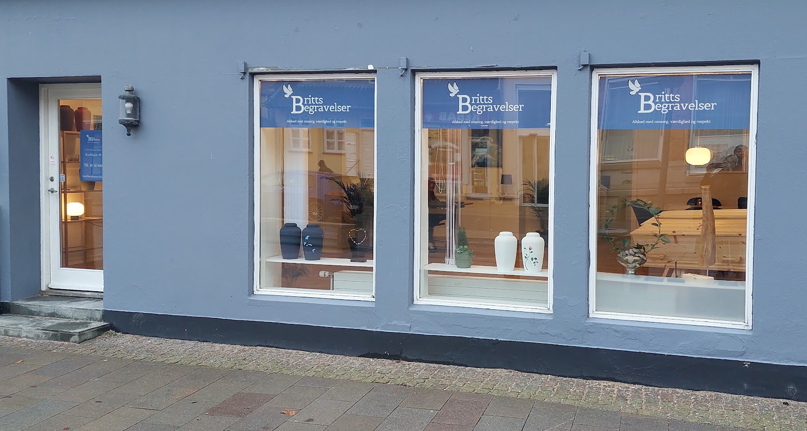 Britts Begravelser, bedemand i Kalundborg