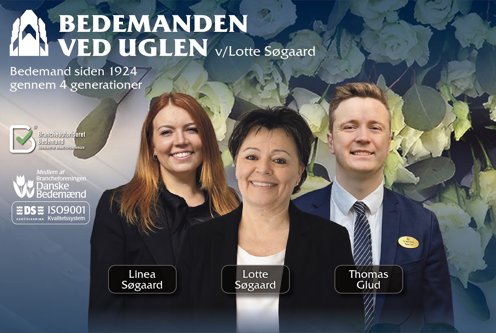 En Smuk Afsked, bedemand i København