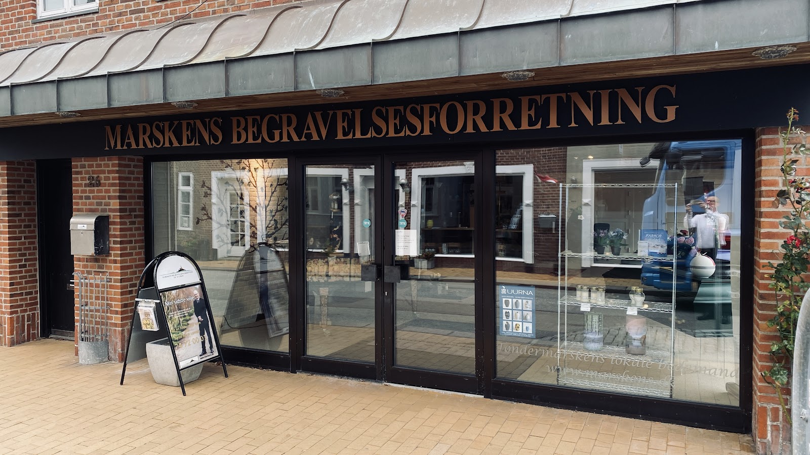 Marskens Begravelsesforretning, bedemand i Tønder