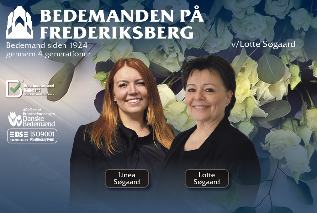 Bedemanden på Frederiksberg - En Smuk Afsked, bedemand i Frederiksberg
