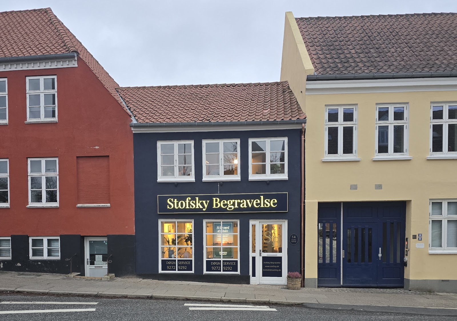 Stofsky Begravelse, bedemand i Randers