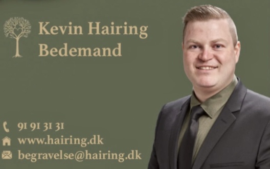 Hairing begravelse, bedemand i Hammel