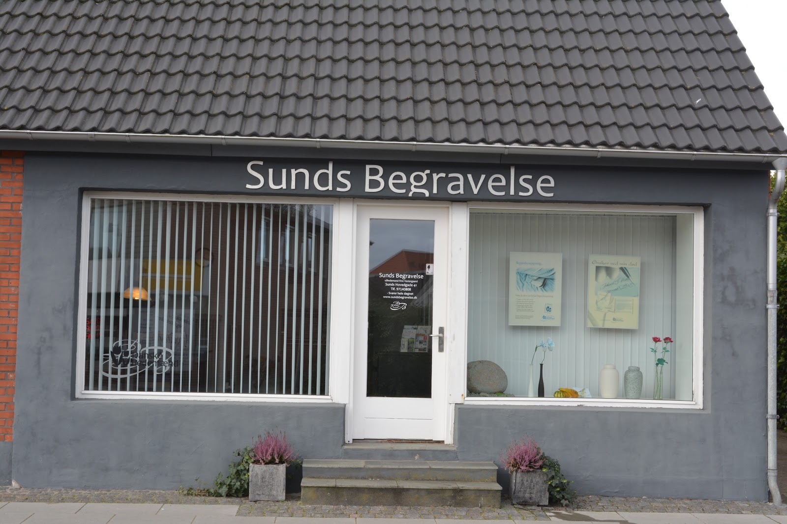 Sunds Begravelse, bedemand i Herning