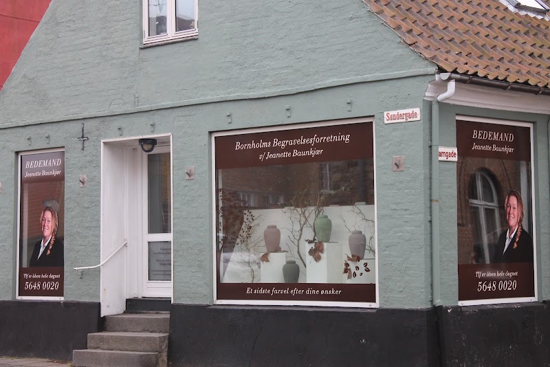 Bornholms Begravelsesforretning v/Jeanette Baunkjær, bedemand i Sandvig