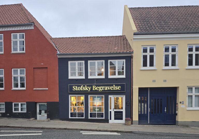 Stofsky Begravelse, bedemand i Randers